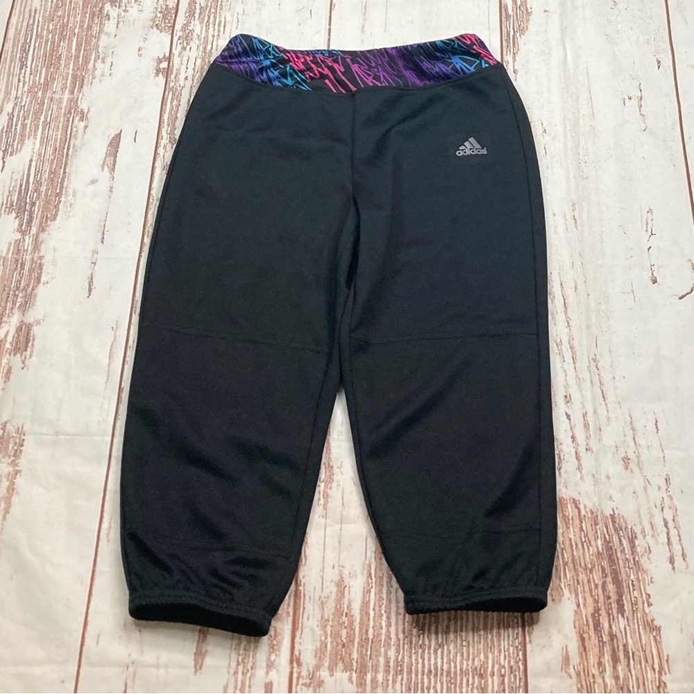 Adidas Climalite Baseball Pants Black Sz Medium